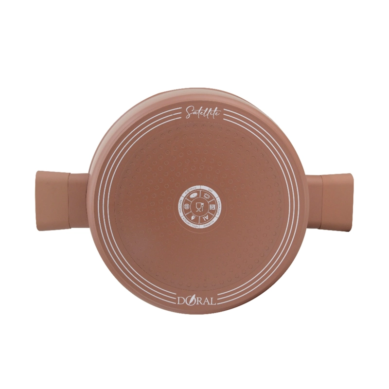 OLLA DORAL PRESS CAST SATELLITE 24 CM ROSA - 4