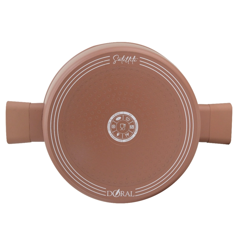 OLLA DORAL PRESS CAST SATELLITE 28 CM ROSA - 4
