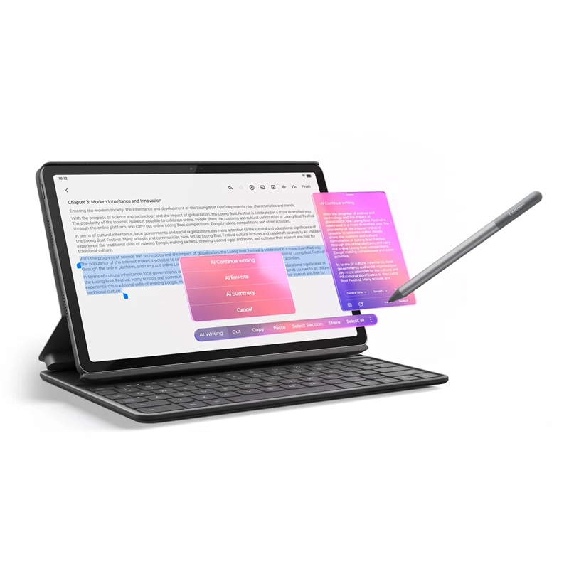TABLET LENOVO IDEATAB 11” 128GB + LÁPIZ + TECLADO + FOLIO - 5