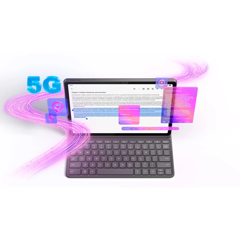 TABLET LENOVO IDEATAB 11” 128GB + LÁPIZ + TECLADO + FOLIO - 6