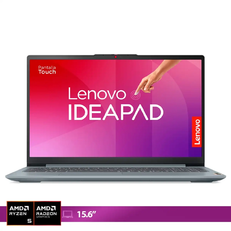 NOTEBOOK LENOVO IDEAPAD SLIM 3 15AMN8 AMD RYZEN 5 8GB RAM 512GB SSD TOUCH 15.6” - 1