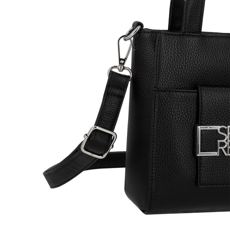  CARTERA BANDOLERA SECRET IBIZA  NEGRA  - 5