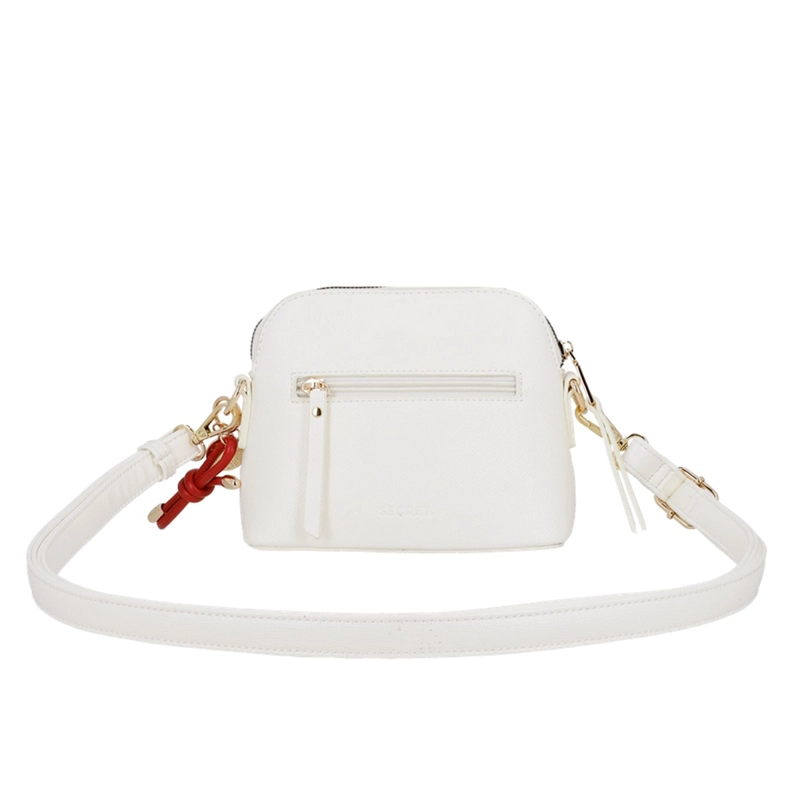  CARTERA BANDOLERA SECRET KANSAS BLANCA  - 3