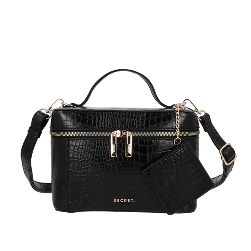  CARTERA BANDOLERA SECRET MINSK NEGRA  - 1