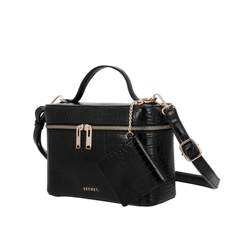  CARTERA BANDOLERA SECRET MINSK NEGRA  - 2