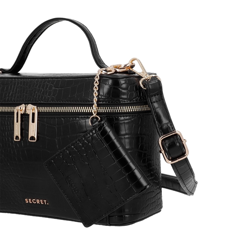  CARTERA BANDOLERA SECRET MINSK NEGRA  - 5