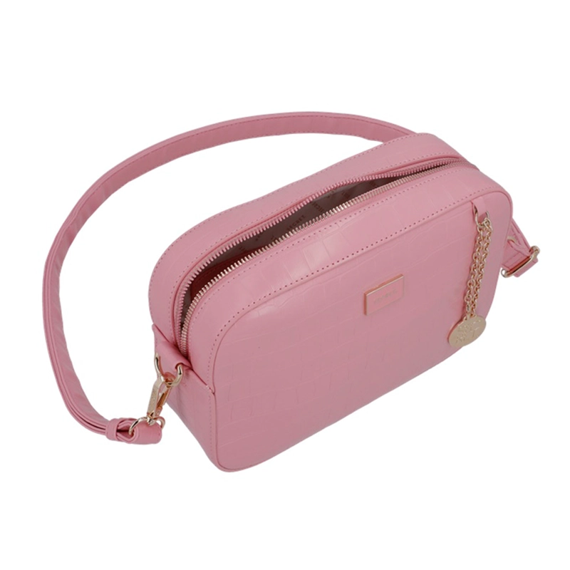  CARTERA BANDOLERA SECRET OSAKA ROSADA  - 4