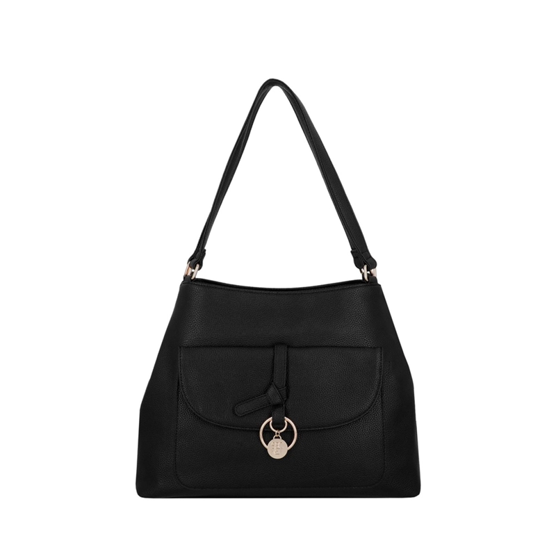  CARTERA DE HOMBRO SECRET MANTUA NEGRA  - 1