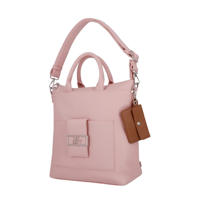  MOCHILA SECRET IBIZA ROSADA  - 7