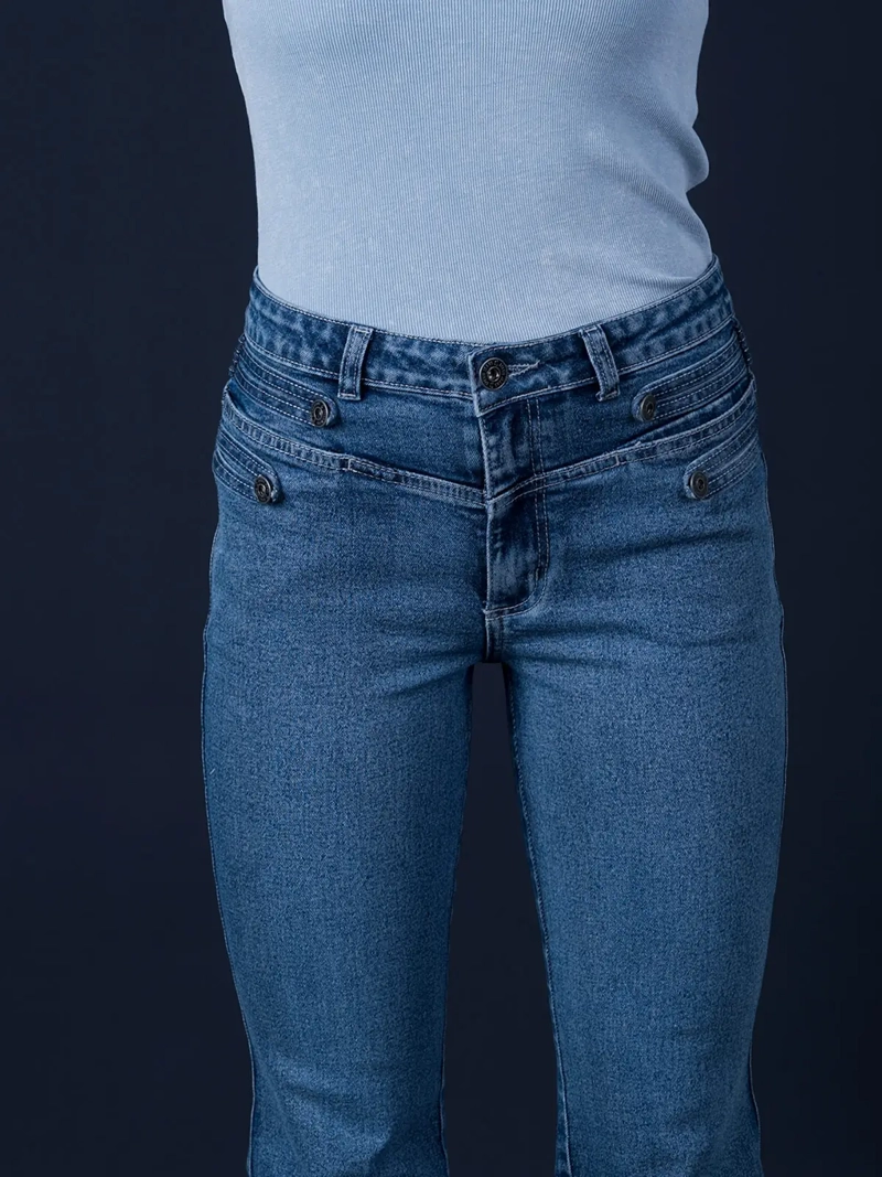 JEANS MUJER EFESIS ALGODÓN SANTINO - 3