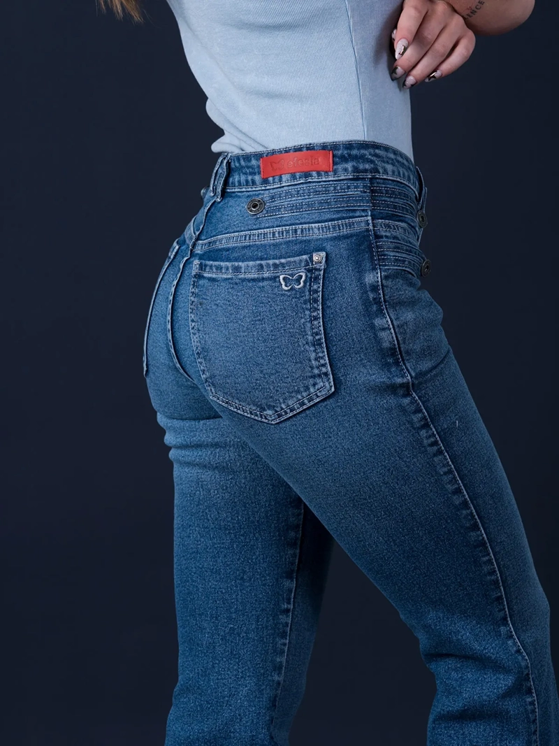 JEANS MUJER EFESIS ALGODÓN SANTINO - 4