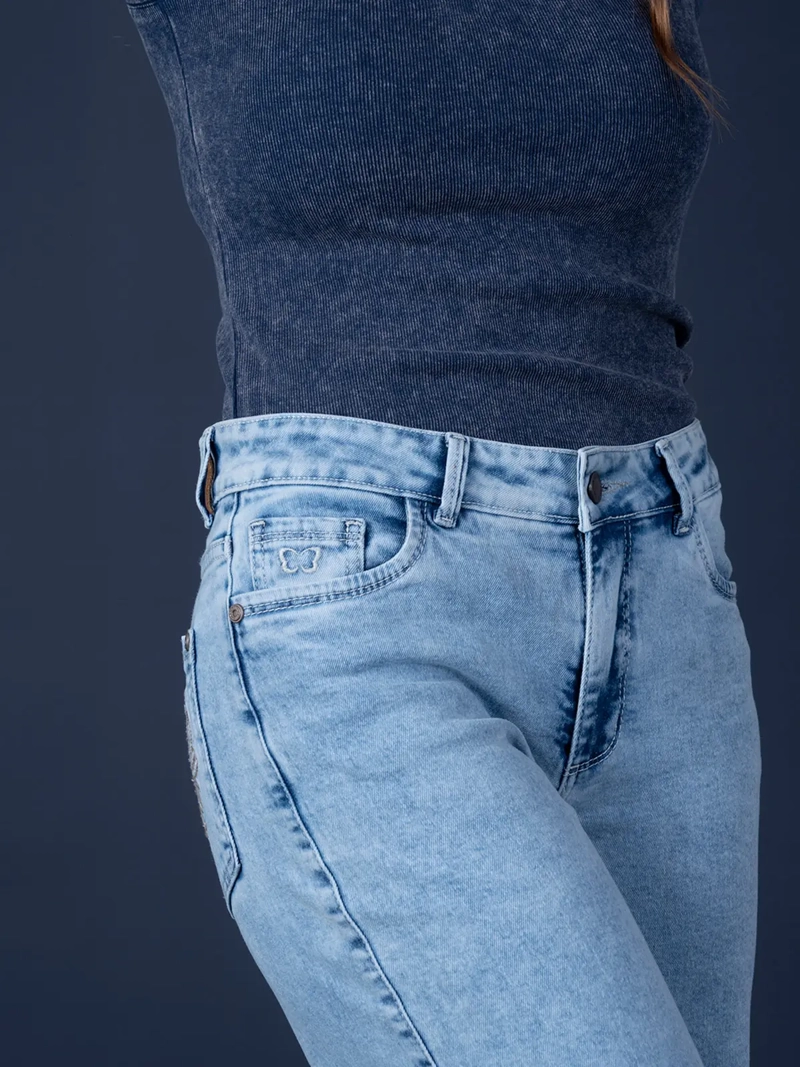 JEANS MUJER EFESIS ALGODÓN ANGEL - 6