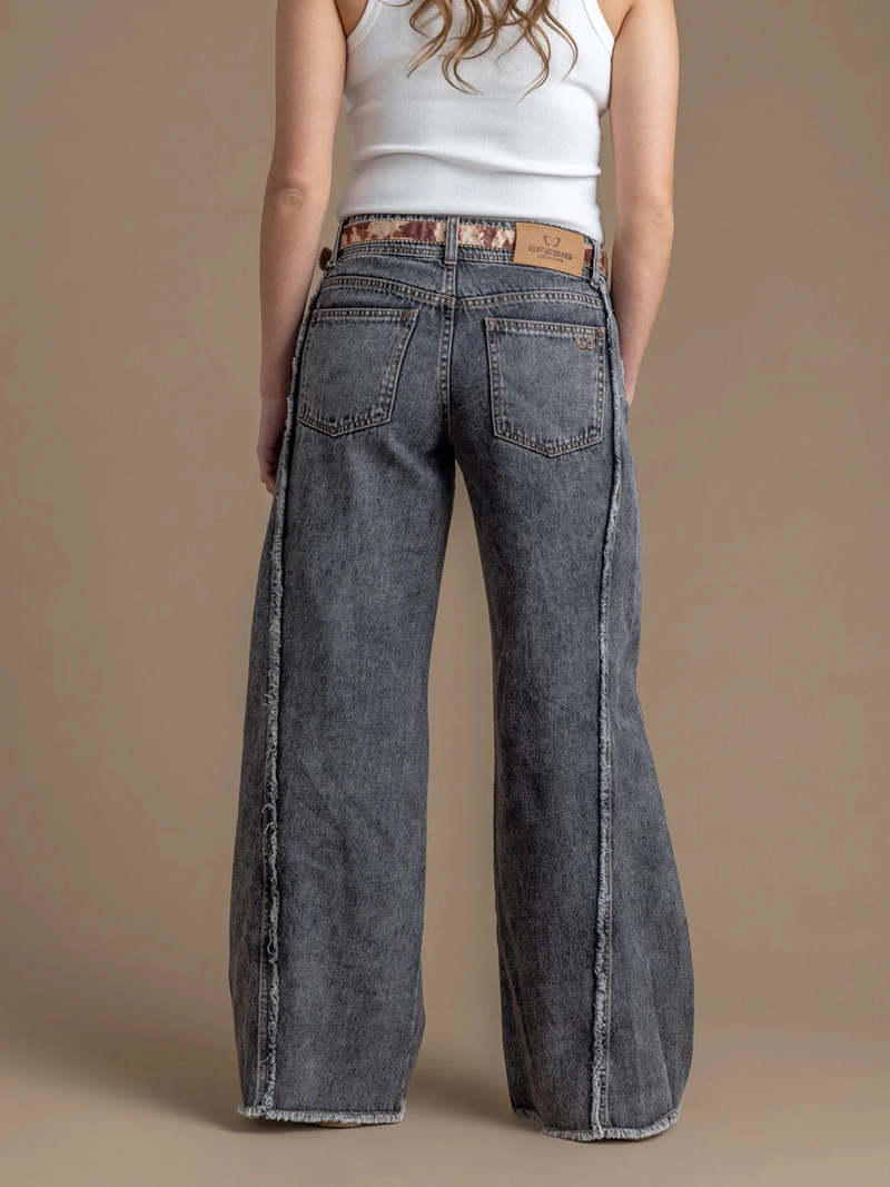 JEANS MUJER EFESIS ALGODÓN COCOA - 4