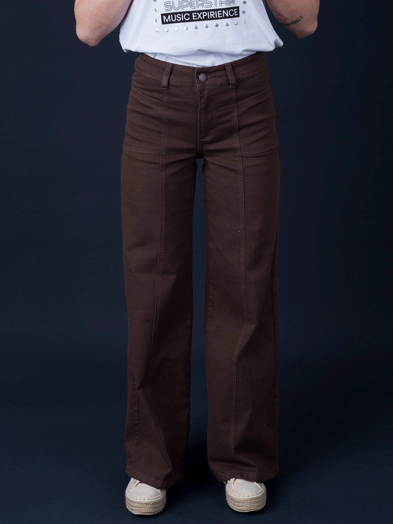 PANTALÓN MUJER EFESIS ALGODÓN PIRAGGI - 2