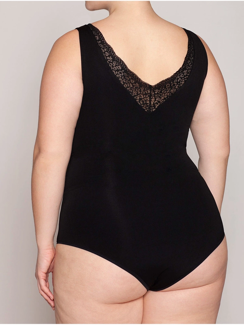 BODY MUJER MONARCH ESCOTE EN V PROFUNDO - 5