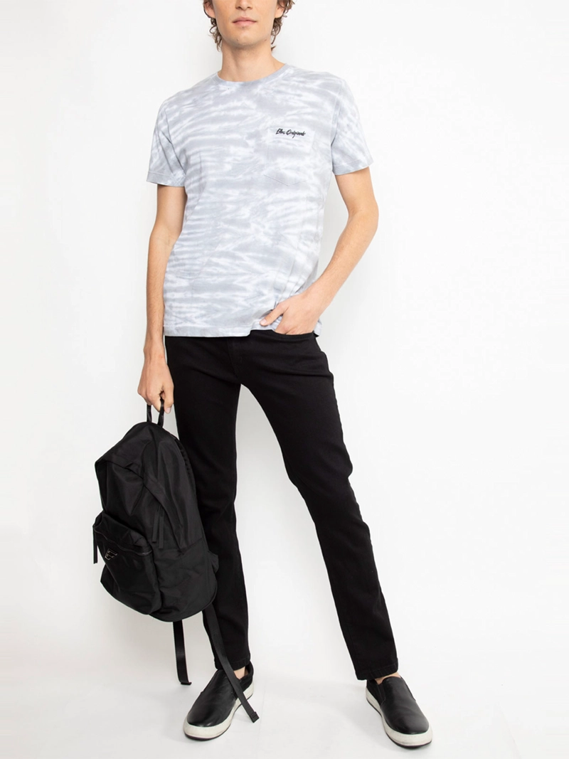 POLERA HOMBRE ELLUS ALGODÓN MANGA CORTA - 4