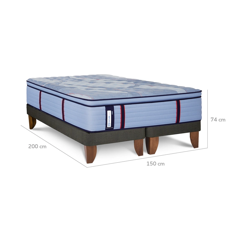 CAMA EUROPEA SEALY POSTUREPEDIC PRO 2 PLAZAS - 6