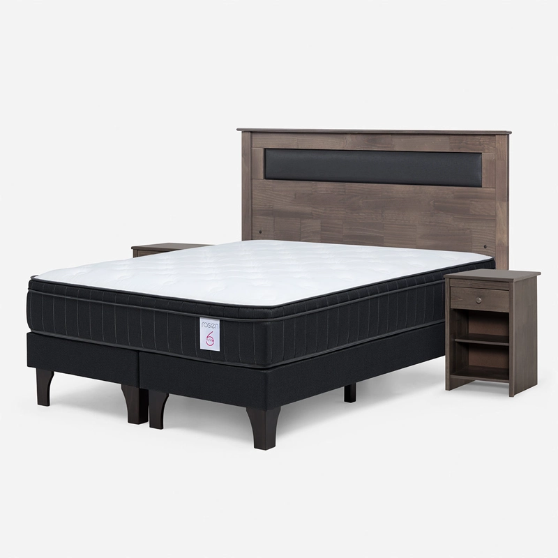CAMA EUROPEA ROSEN NEW STYLE 6 PLUS 2 PLAZAS + SET FERRARA - 2