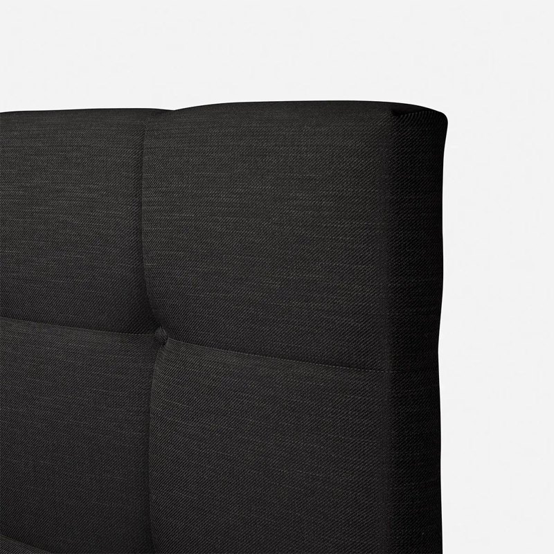 CAMA EUROPEA ROSEN NEO PLUS BASE DIVIDIDA 2 PLAZAS + RESPALDO ISSEY GRAFITO  - 5