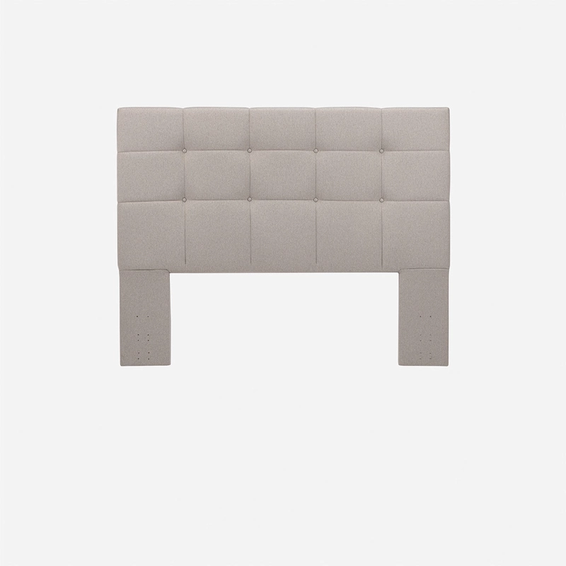 CAMA EUROPEA ROSEN NEO PLUS BASE DIVIDIDA 2 PLAZAS + RESPALDO ISSEY NIEBLA  - 4