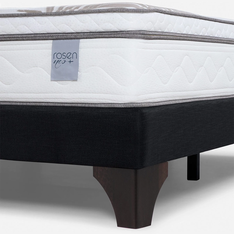 CAMA EUROPEA ROSEN NEO PLUS BASE DIVIDIDA 2 PLAZAS + 2 ALMOHADAS FEEL - 6