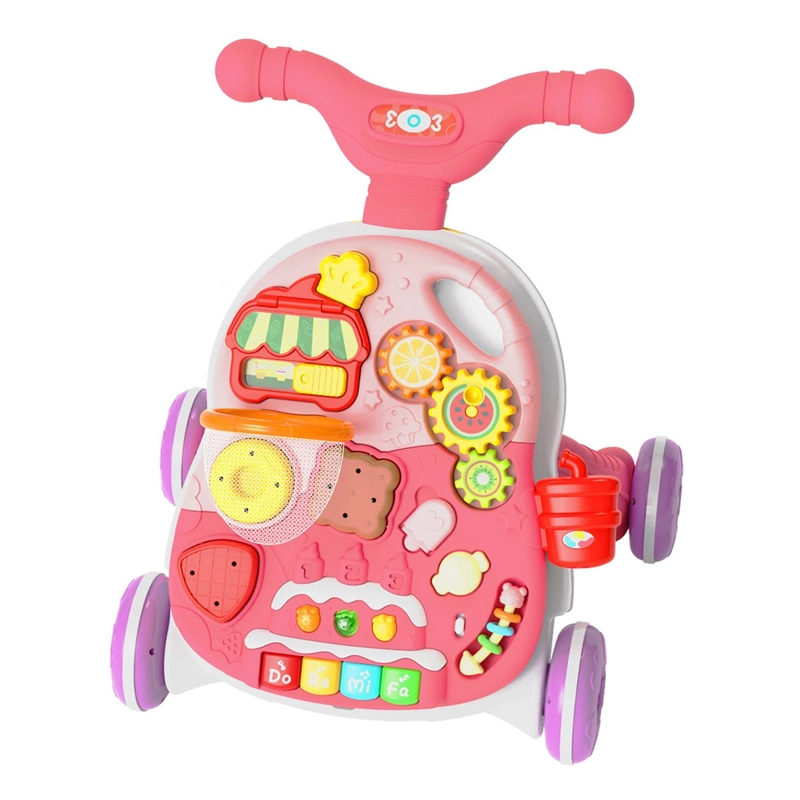 CAMINADOR KIDSCOOL MULTIFUNCIÓN 4 EN 1 ROSADO - 1
