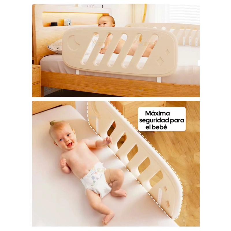 BARANDA DE CAMA INFANTIL KIDSCOOL FIJA PROTECTORA ANTICAÍDAS - 2