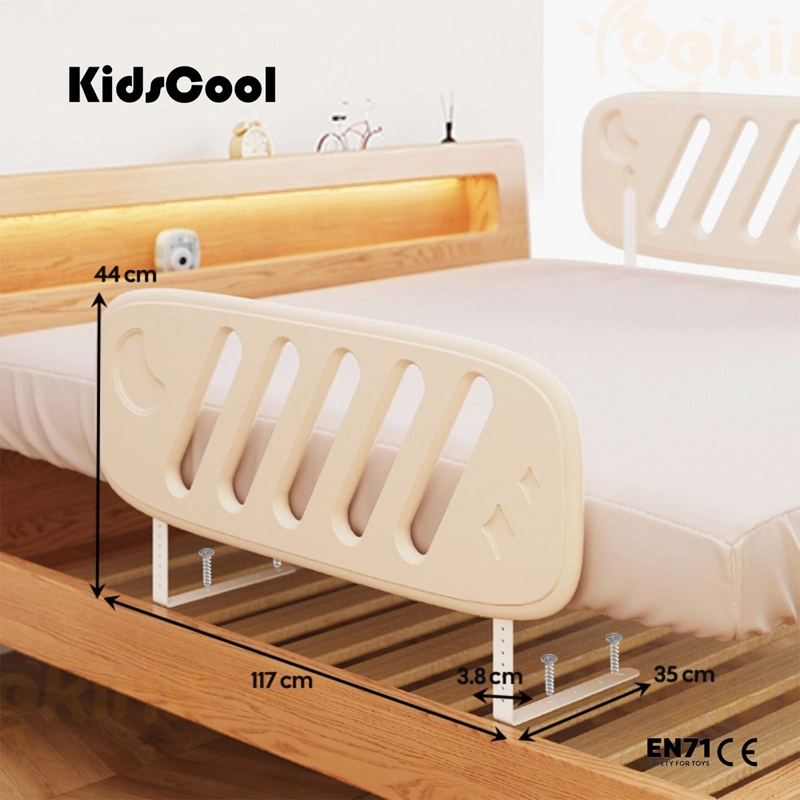 BARANDA DE CAMA INFANTIL KIDSCOOL FIJA PROTECTORA ANTICAÍDAS - 6