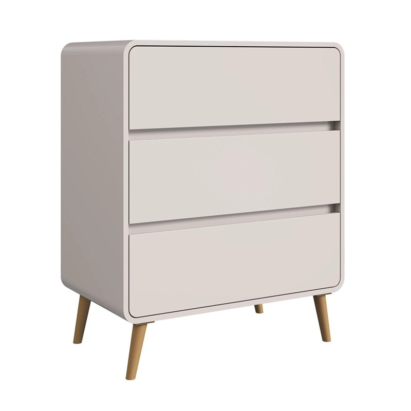 CÓMODA INFANTIL KIDSCOOL RETRO 3 CAJONES BEIGE