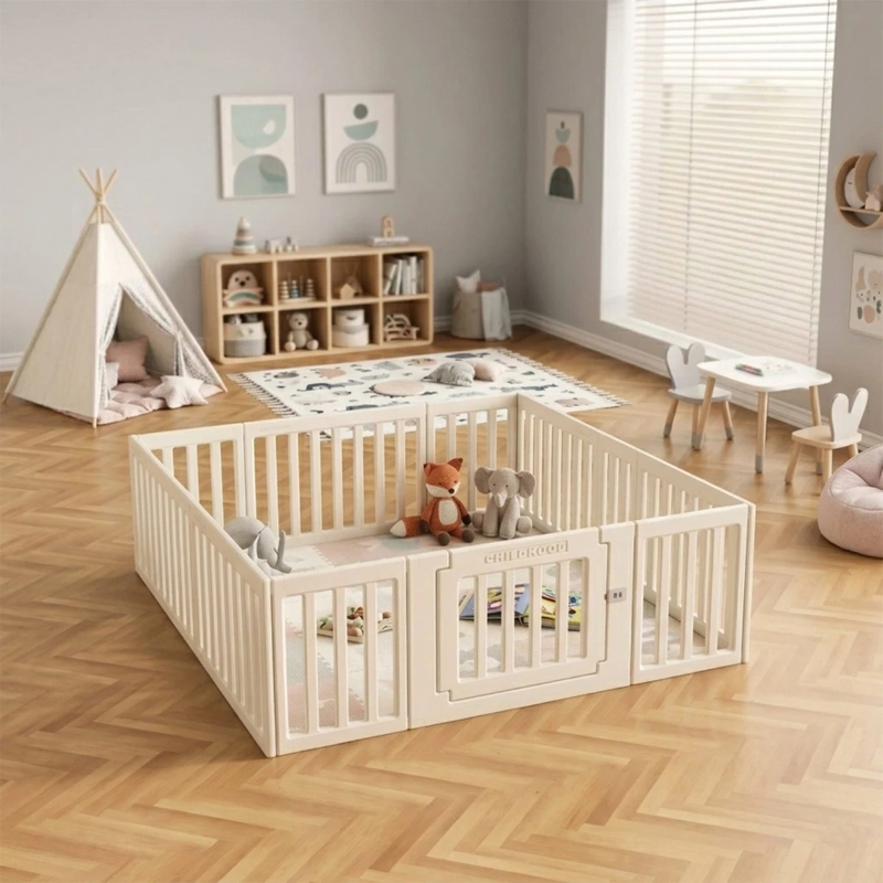 CORRAL DE JUEGOS KIDSCOOL MODULAR CON PUERTA DE SEGURIDAD