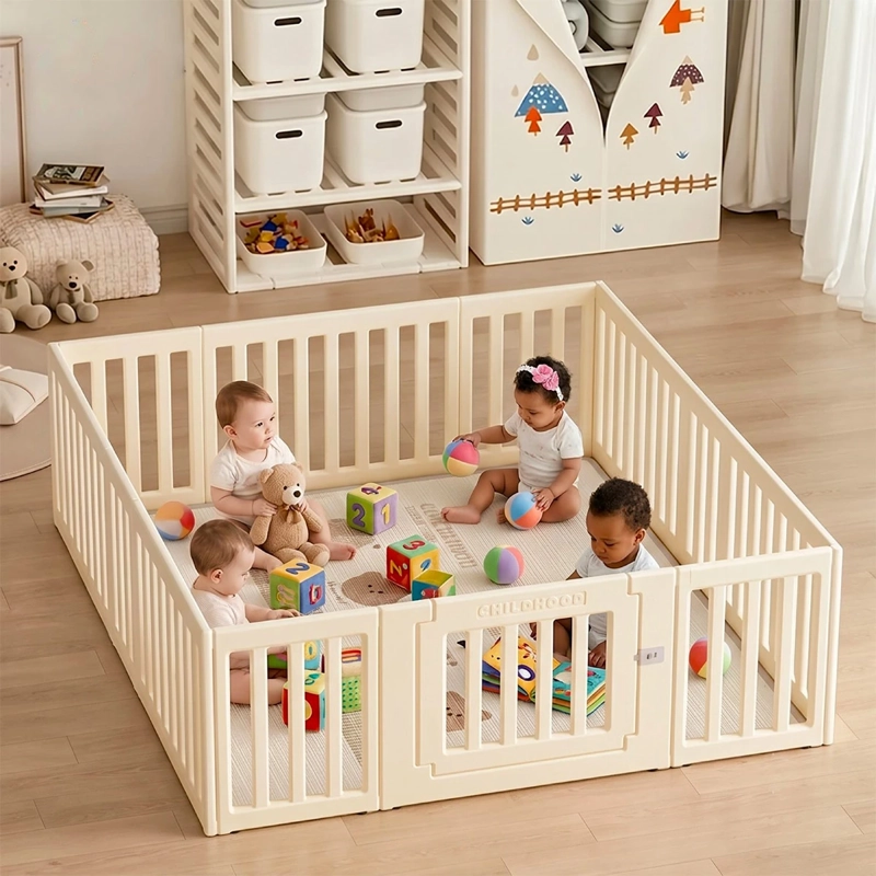 CORRAL DE JUEGOS KIDSCOOL MODULAR CON PUERTA DE SEGURIDAD - 4