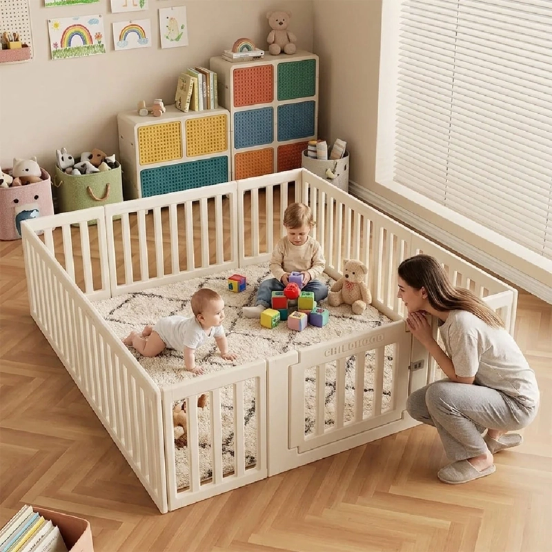 CORRAL DE JUEGOS KIDSCOOL MODULAR CON PUERTA DE SEGURIDAD - 5