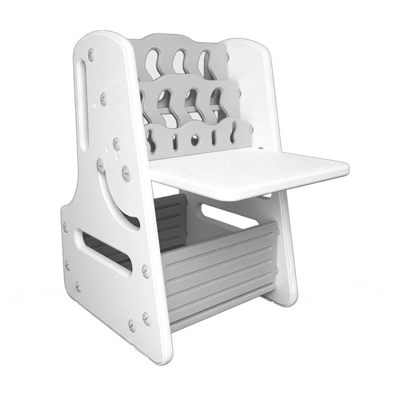 ESCRITORIO GAMER KIDSCOOL CONVERTIBLE 4 EN 1 BLANCO/GRIS