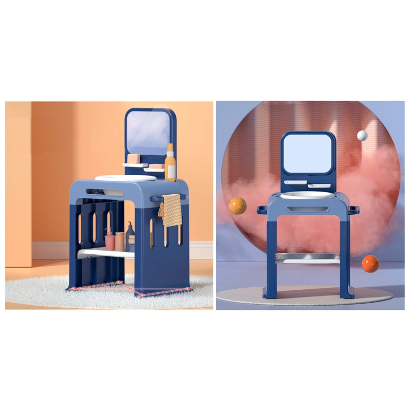 LAVAMANOS INFANTIL KIDSCOOL MONTESSORI - ESTACIÓN DE ASEO Y AUTONOMÍA AZUL - 3
