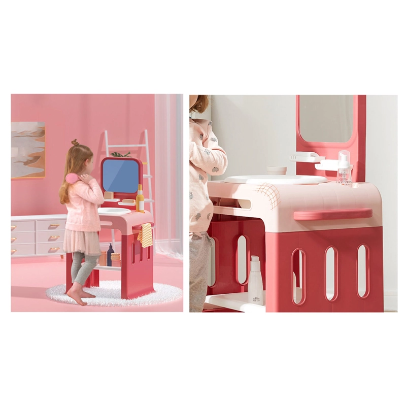 LAVAMANOS INFANTIL KIDSCOOL MONTESSORI - ESTACIÓN DE ASEO Y AUTONOMÍA ROSADO - 3