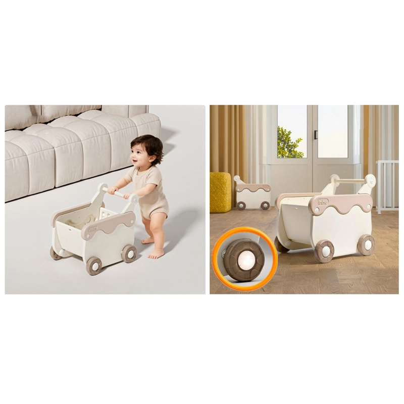CORREPASILLOS KIDSCOOL BEBÉ MINI WAGON BEIGE - 3