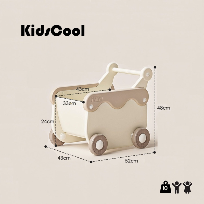 CORREPASILLOS KIDSCOOL BEBÉ MINI WAGON BEIGE - 6