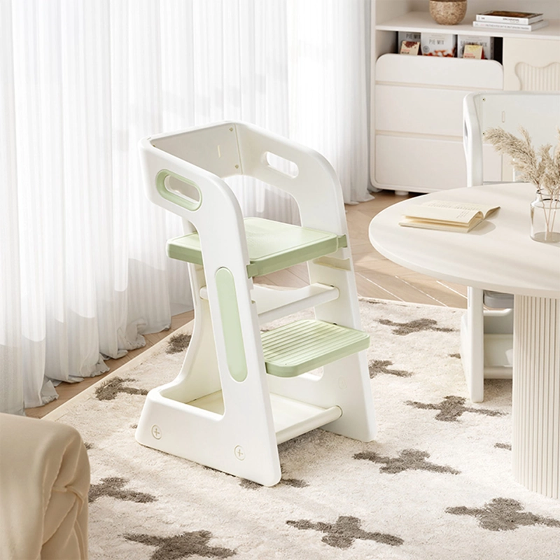 SILLA INFANTIL KIDSCOOL COMEDOR Y TORRE DE APRENDIZAJE VERDE