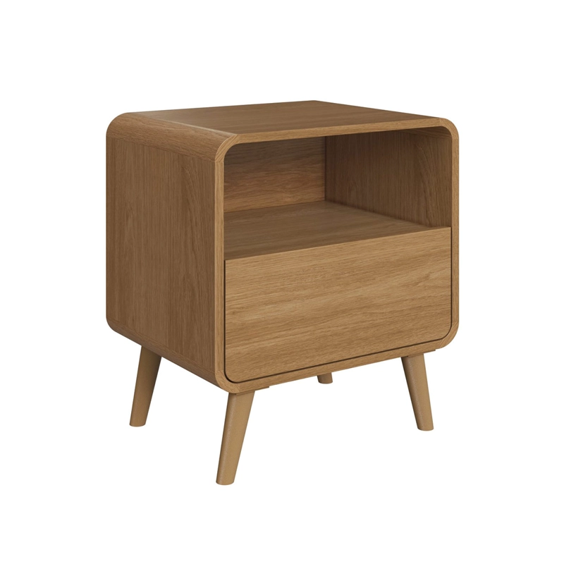 VELADOR KIDSCOOL RETRO CAJÓN ROBLE OSCURO