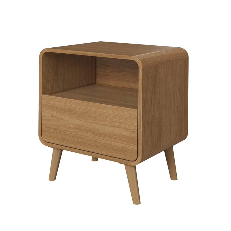 VELADOR KIDSCOOL RETRO CAJÓN ROBLE OSCURO - 3