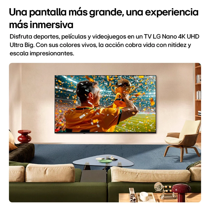 SMART TV LG NANOCELL 4K UHD 98” 98NU855BPSB - 4