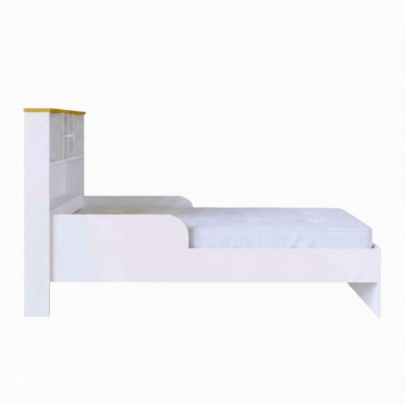 CAMA DE TRANSICIÓN INFANTIL KIDSCOOL CON ESTANTE 1 PLAZA - 4