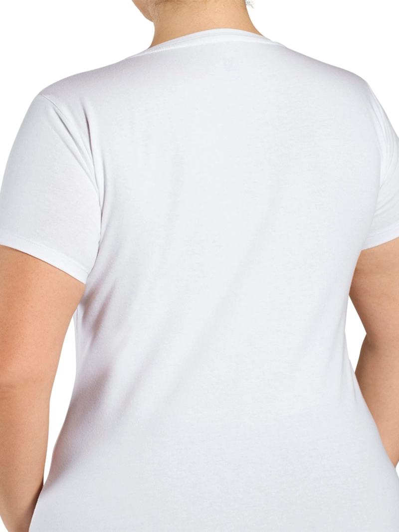 CAMISETA MUJER MONARCH ALGODÓN CUELLO POLO MANGA CORTA - 5