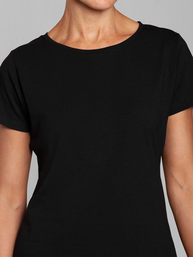 CAMISETA MUJER MONARCH ALGODÓN CUELLO POLO MANGA CORTA - 1