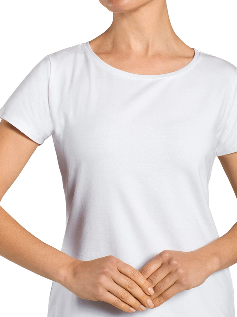 CAMISETA MUJER MONARCH ALGODÓN CUELLO POLO MANGA CORTA - 2