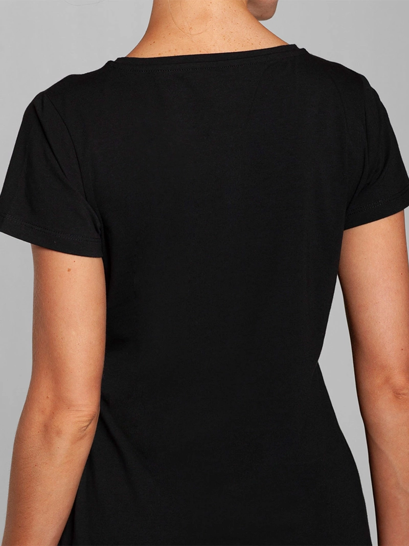 CAMISETA MUJER MONARCH ALGODÓN CUELLO POLO MANGA CORTA - 3