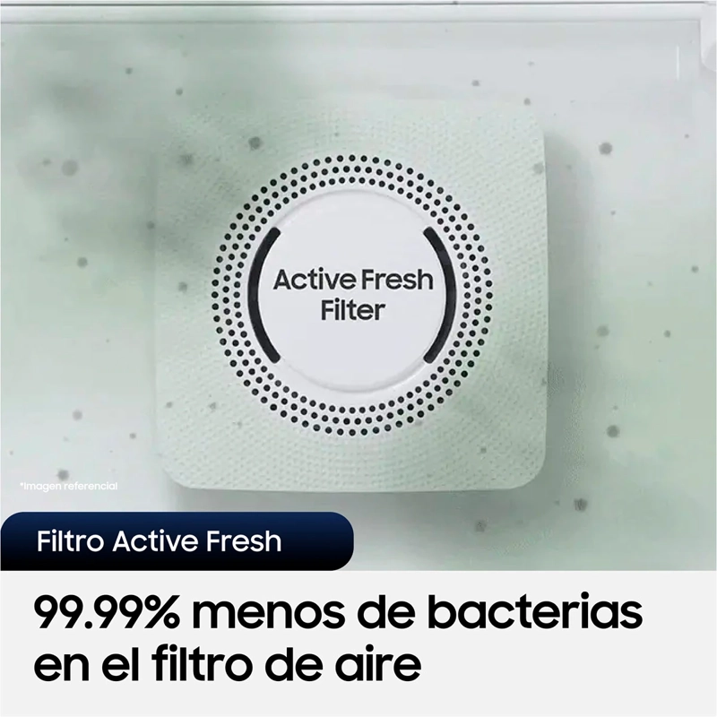 REFRIGERADOR TOP FREEZER SAMSUNG RT35CG5540S9ZS 345L NO FROST PLATA + LAVADORA CARGA SUPERIOR 8KG - 7