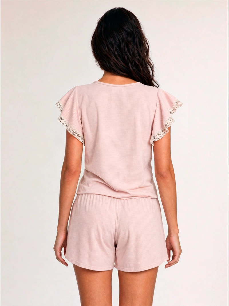 PIJAMA MUJER PALMERS ALGODÓN CORTO VUELOS - 2