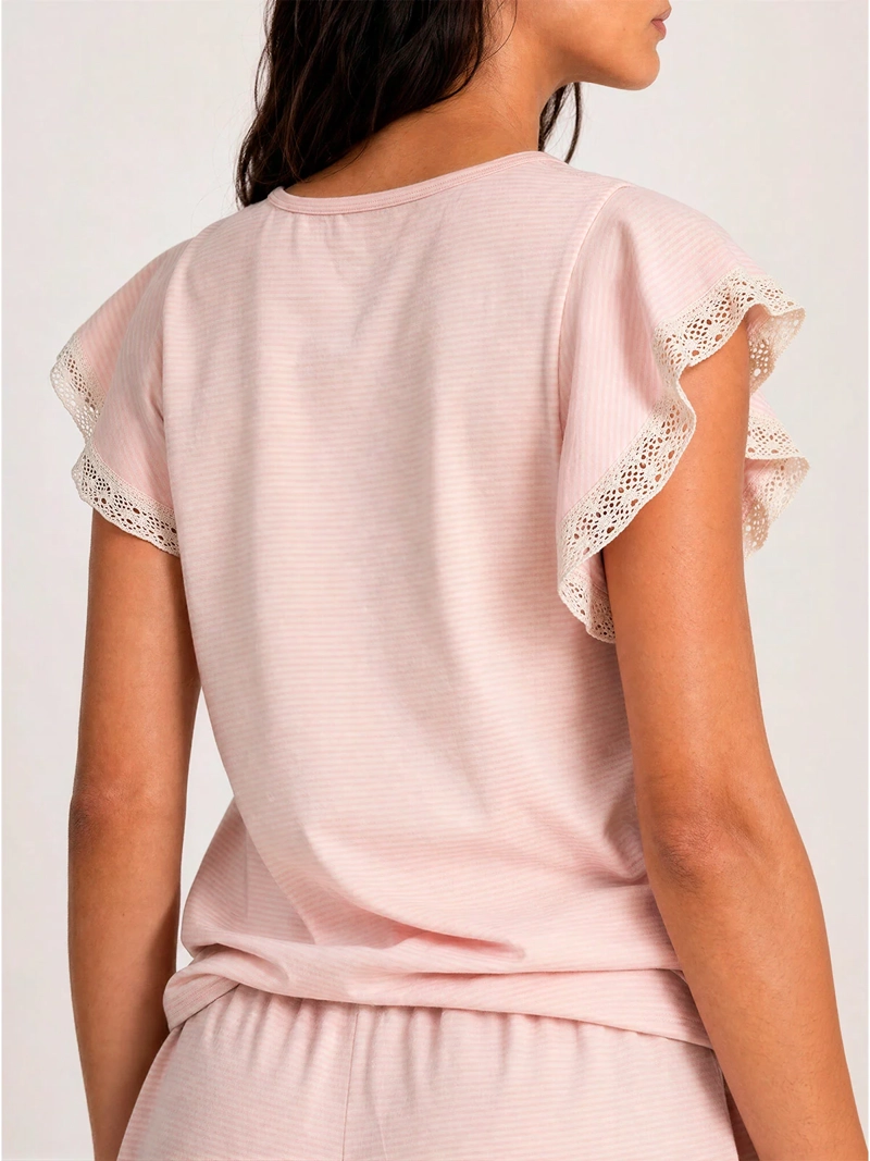 PIJAMA MUJER PALMERS ALGODÓN CORTO VUELOS - 3