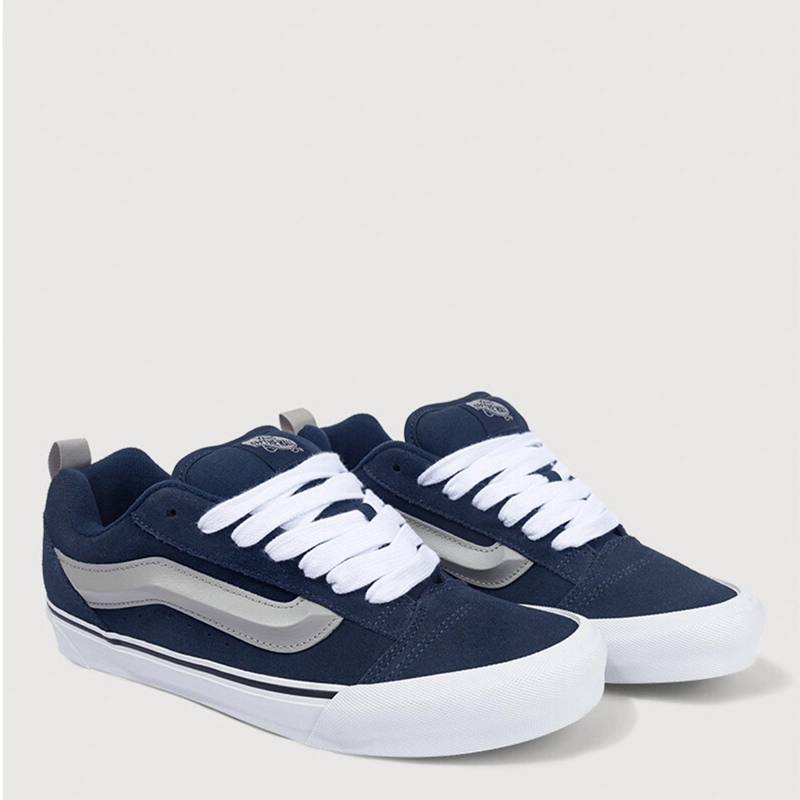 ZAPATILLAS HOMBRE VANS URBANAS AZUL KNU SKOOL CUERO - 2